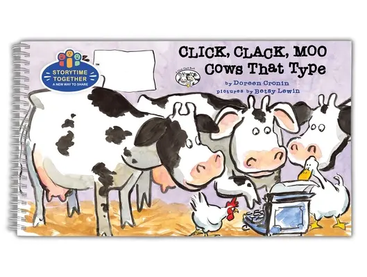 Klick, Klack, Muh: Kühe, die tippen (Storytime Together Edition) - Click, Clack, Moo: Cows That Type (Storytime Together Edition)