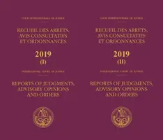 Berichte über Urteile, Gutachten und Beschlüsse 2019 - Reports of judgments, advisory opinions and orders 2019