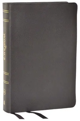 Kjv, Studienbibel für Frauen, Schwarzes echtes Leder, Rote Schrift, Vollfarbige Ausgabe, Komfortdruck (Daumenregister): Gottes Wahrheit für das Gleichgewicht erhalten, - Kjv, the Woman's Study Bible, Black Genuine Leather, Red Letter, Full-Color Edition, Comfort Print (Thumb Indexed): Receiving God's Truth for Balance,