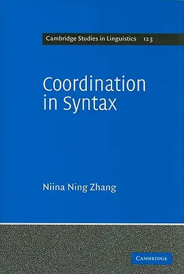 Koordinierung in der Syntax - Coordination in Syntax