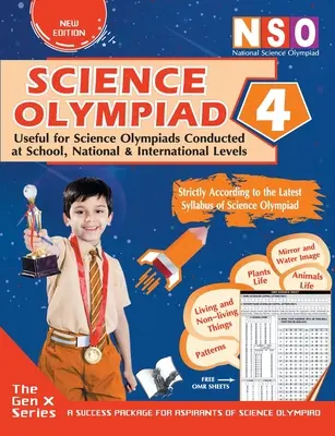 Nationale Wissenschaftsolympiade Klasse 4 (mit OMR-Blättern) - National Science Olympiad Class 4 (With OMR Sheets)