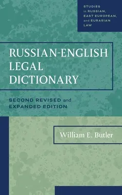 Russisch-englisches Rechtswörterbuch - Russian-English Legal Dictionary