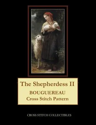 Die Hirtin II: Bouguereau Kreuzstichmuster - The Shepherdess II: Bouguereau Cross Stitch Pattern