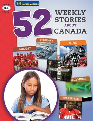 52 wöchentliche Sachgeschichten über Kanada Grad 3-4 - 52 Weekly Nonfiction Stories About Canada Grades 3-4