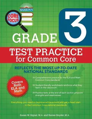 Core Focus Grade 3: Testpraxis für Common Core - Core Focus Grade 3: Test Practice for Common Core