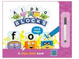 Alphablocks Wortmagie: Ein Buch zum Aufwischen - Alphablocks Word Magic: A Wipe-Clean Book