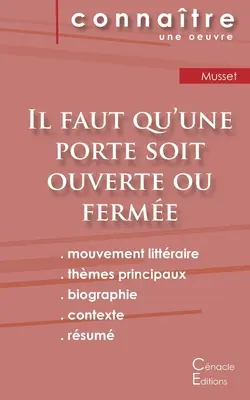 Fiche de lecture Il faut qu'une porte soit ouverte ou ferme (Analyse littraire de rfrence et rsum complet)