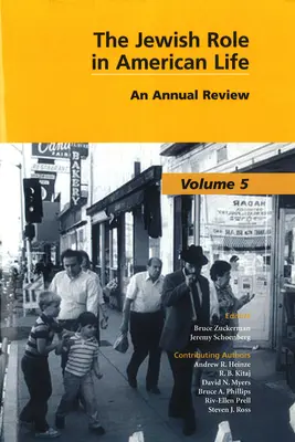 Die jüdische Rolle im amerikanischen Leben: Ein Jahresrückblick - The Jewish Role in American Life: An Annual Review