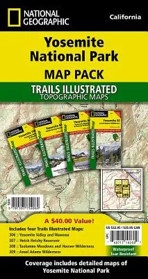 Yosemite National Park [Kartenpaket] - Yosemite National Park [Map Pack Bundle]