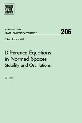 Differenzengleichungen in normierten Räumen: Stabilität und Oszillationen Band 206 - Difference Equations in Normed Spaces: Stability and Oscillations Volume 206