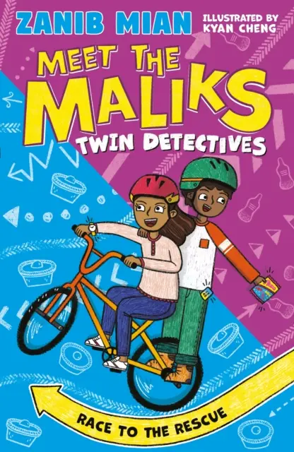 Triff die Maliks - Zwillingsdetektive: Wettlauf zur Rettung - Buch 2 - Meet the Maliks  Twin Detectives: Race to the Rescue - Book 2