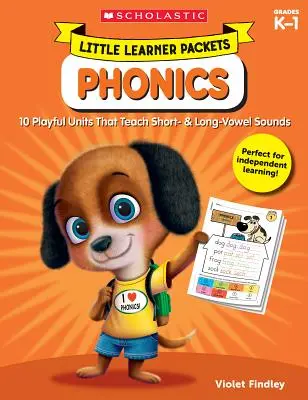 Little Learner Pakete: Phonetik: 10 spielerische Einheiten, die kurze und lange Vokallaute lehren - Little Learner Packets: Phonics: 10 Playful Units That Teach Short- & Long-Vowel Sounds