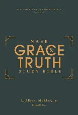 Nasb, die Gnade und Wahrheit Studienbibel, Hardcover, Grün, Rote Schrift, Text 1995, Komfortdruck - Nasb, the Grace and Truth Study Bible, Hardcover, Green, Red Letter, 1995 Text, Comfort Print
