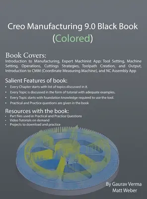 Creo Manufacturing 9.0 Schwarzbuch (farbig) - Creo Manufacturing 9.0 Black Book (Colored)