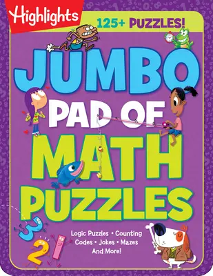 Jumbo-Block mit Zahlenpuzzles - Jumbo Pad of Number Puzzles