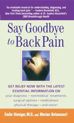 Verabschieden Sie sich von Rückenschmerzen - Say Goodbye to Back Pain