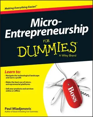 Mikro-Unternehmertum für Dummies - Micro-Entrepreneurship for Dummies