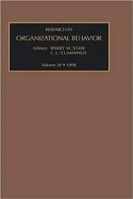 Forschung in organisatorischem Verhalten: Band 20 - Research in Organizational Behavior: Volume 20