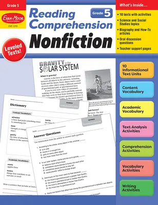 Leseverstehen: Nonfiction, Klasse 5 Lehrer-Ressource - Reading Comprehension: Nonfiction, Grade 5 Teacher Resource