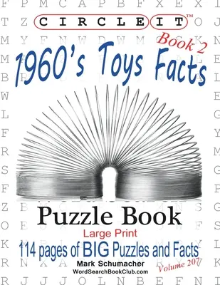 Circle It, 1960s Toys Facts, Buch 2, Wortsuche, Rätselbuch - Circle It, 1960s Toys Facts, Book 2, Word Search, Puzzle Book