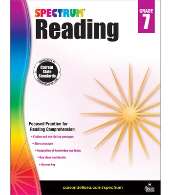 Spectrum Reading G.7 Arbeitsheft, Klasse 7 - Spectrum Reading G.7 Workbook, Grade 7