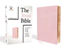 Die Jesus-Bibel, NIV Ausgabe, Leder mit Pappdeckel, Rosa, Index, Komfortdruck - The Jesus Bible, NIV Edition, Leathersoft Over Board, Pink, Indexed, Comfort Print