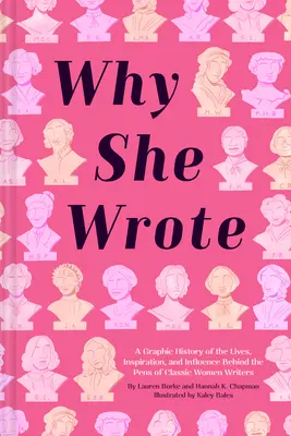 Warum sie geschrieben hat: Eine grafische Geschichte des Lebens, der Inspiration und des Einflusses klassischer Schriftstellerinnen - Why She Wrote: A Graphic History of the Lives, Inspiration, and Influence Behind the Pens of Classic Women Writers
