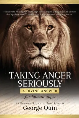 Den Zorn ernst nehmen: Eine göttliche Antwort auf den menschlichen Zorn - Taking Anger Seriously: A Divine Answer for Human Anger