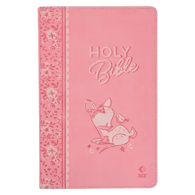 NLT Keepsake Holy Bible für Baby Mädchen Taufe Ostern, New Living Translation, Pink - NLT Keepsake Holy Bible for Baby Girls Baptism Easter, New Living Translation, Pink