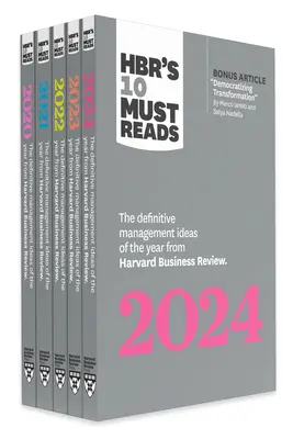 5 Jahre Must Reads von Hbr: Ausgabe 2024 - 5 Years of Must Reads from Hbr: 2024 Edition