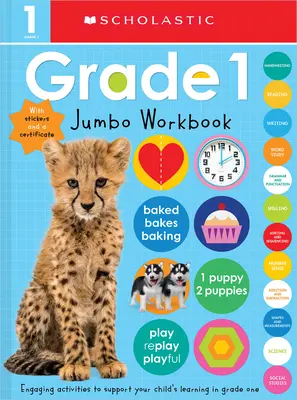 Jumbo-Arbeitsbuch für die erste Klasse: Scholastic Early Learners - First Grade Jumbo Workbook: Scholastic Early Learners