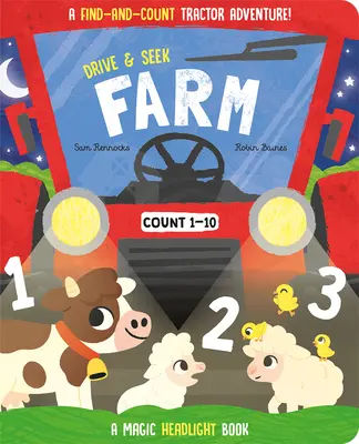 Drive & Seek Farm - Ein magisches Finden & Zählen Abenteuer - Drive & Seek Farm - A Magic Find & Count Adventure