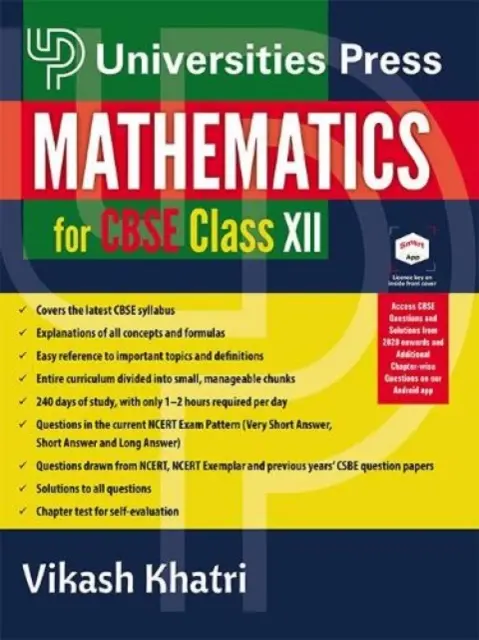 Mathematik für Cbse Klasse XII - Mathematics for Cbse Class XII