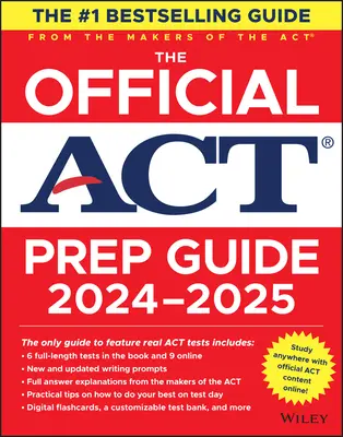 Das offizielle ACT-Vorbereitungshandbuch 2024-2025: Buch + 9 Übungstests + 400 digitale Flashcards + Online-Kurs - The Official ACT Prep Guide 2024-2025: Book + 9 Practice Tests + 400 Digital Flashcards + Online Course