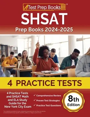 SHSAT Vorbereitungsbücher 2024-2025: 4 Übungstests und SHSAT Math and ELA Study Guide für die New York City Prüfung [8. Auflage] - SHSAT Prep Books 2024-2025: 4 Practice Tests and SHSAT Math and ELA Study Guide for the New York City Exam [8th Edition]