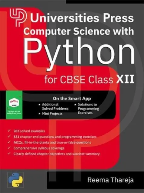 Informatik mit Python für Cbse Klasse XII - Computer Science with Python for Cbse Class XII