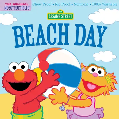 Unverwüstliche: Sesamstraße: Strandtag: Kausicherfest - Reißfest - Ungiftig - 100% abwaschbar - Indestructibles: Sesame Street: Beach Day: Chew Proof - Rip Proof - Nontoxic - 100% Washable