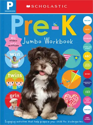 Pre-K Jumbo Arbeitsbuch: Scholastic Early Learners - Pre-K Jumbo Workbook: Scholastic Early Learners