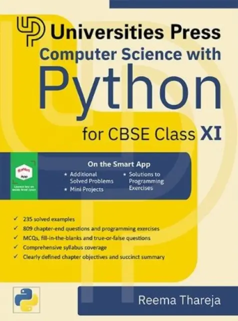 Informatik mit Python für Cbse Klasse XI - Computer Science with Python for Cbse Class XI