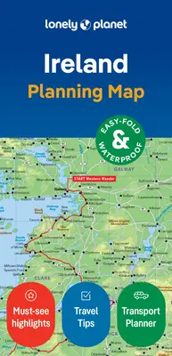 Lonely Planet Irland Planungskarte - Lonely Planet Ireland Planning Map