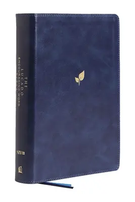 Niv, Lucado Ermutigende Wortbibel, Blau, Lederweich, Komfortdruck: Heilige Bibel, Neue Internationale Version - Niv, Lucado Encouraging Word Bible, Blue, Leathersoft, Comfort Print: Holy Bible, New International Version