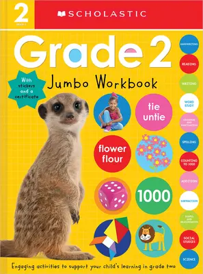 Jumbo Workbook für die zweite Klasse: Scholastic Early Learners - Second Grade Jumbo Workbook: Scholastic Early Learners