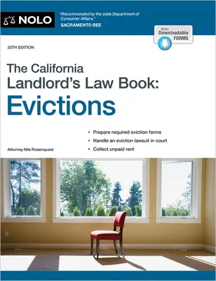 Das kalifornische Gesetzbuch für Vermieter: Zwangsräumungen: Zwangsräumungen - The California Landlord's Law Book: Evictions: Evictions