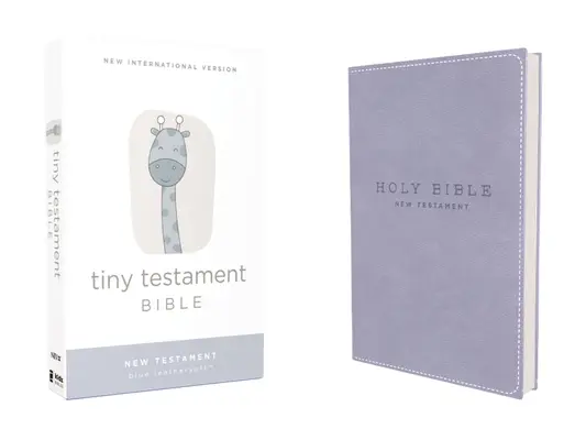 Niv, Tiny Testament Bibel, Neues Testament, lederweich, blau, Komfortdruck - Niv, Tiny Testament Bible, New Testament, Leathersoft, Blue, Comfort Print