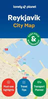 Lonely Planet Reykjavik Stadtplan - Lonely Planet Reykjavik City Map