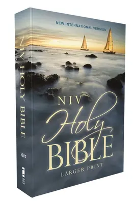 Niv, Heilige Bibel, Größerer Druck, Economy Edition, Taschenbuch, Blau, Komfortdruck - Niv, Holy Bible, Larger Print, Economy Edition, Paperback, Blue, Comfort Print