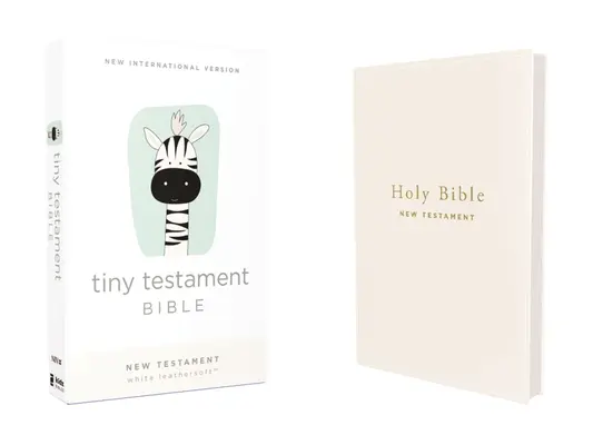 Niv, Tiny Testament Bibel, Neues Testament, lederweich, weiß, Comfort Print - Niv, Tiny Testament Bible, New Testament, Leathersoft, White, Comfort Print