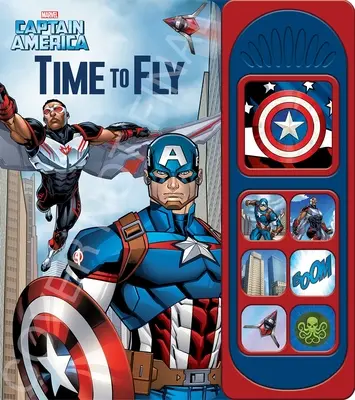 Marvel Captain America: Zeit zu fliegen Soundbuch - Marvel Captain America: Time to Fly Sound Book