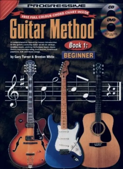 Progressive Gitarrenmethode - Buch 1 - Progressive Guitar Method - Book 1