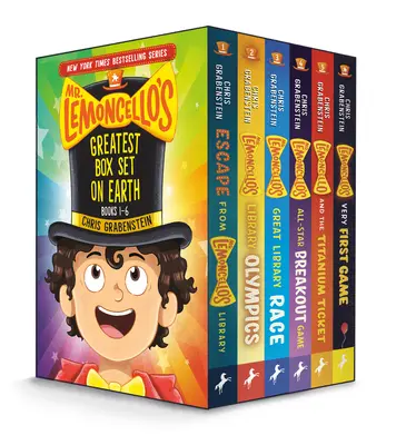 Mr. Lemoncello's Greatest Box Set on Earth: Bücher 1-6 - Mr. Lemoncello's Greatest Box Set on Earth: Books 1-6